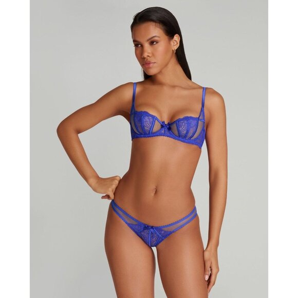 Agent Provocateur Other - Agent Provocateur Rozlyn Cobalt Blue 36B/3 Set NWT